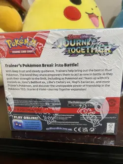 Pokemon Journey Together Booster Box Sealed With Promo - Image 3
