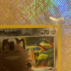 Galarian Meowth #180/264 Reverse Holo 2021 Pokemon Fusion Strike LP - Image 2