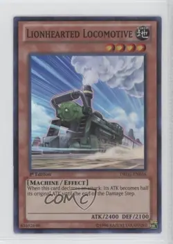 Lionhearted Locomotive 1st Ed. YuGiOh Dragons of Legend #DRLG-EN036 - Image 1
