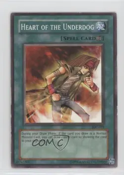 Heart of the Underdog Unlimited YuGiOh Invasion Chaos #IOC-032 2004 - Image 1