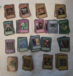 100 + Yugioh cards lot collection. Some RareU Well Used. Read - Image 2