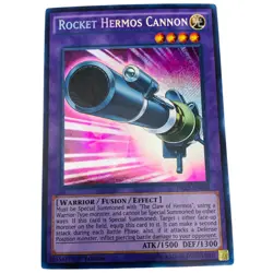 Yugioh Hermos Cannon DRL2-EN010 Secret Rare 1st Edition - Image 1