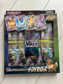 Pokemon Card Game Eevee Heroes Sword Shield Vmax Special Set Japanese New - Image 2