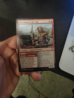 Merchant Of The Vale (Common) Throne Of Eldraine Magic Card - Image 1