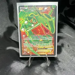 Pokemon Rayquaza EX Full Art - Card Number 123/124 - Image 1