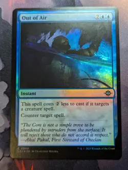 Out of Air - LCI - 0069 - MTG - TCG Card - FOIL - Image 1