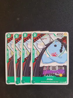 4x Jinbe - OP02-033 - C - Paramount War - One Piece Card Game - Image 1