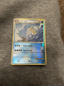Pokemon Gyarados TCG HeartGold SoulSilver Holo Card 4/123 Rare - Image 1