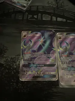 Lunala GX Pokemon Card - Psychic Transfer Ability, Moongeist Beam - Image 3