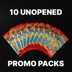 Unopened 2025 McDonald's Promo 10 Pack Pikachu 020/M-P Pokemon Card Japanese - Image 1