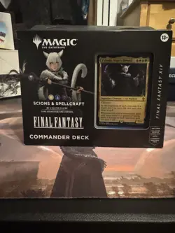 MTG Final Fantasy Scions And Spellcraft Commander Deck Sealed And New - Image 1