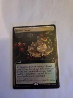 MTG Fabled Passage Extended Art Rare Foil Bloomburrow Set - Image 1