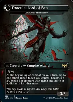DRACULA, LORD OF BLOOD x1 mtg NM-M Innistrad: Crimson Vow 1 Rare - Image 2