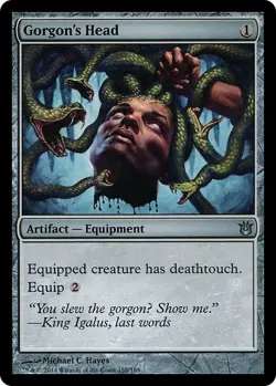 GORGON'S HEAD x1 mtg NM Born of the Gods 1 Unc - Image 1