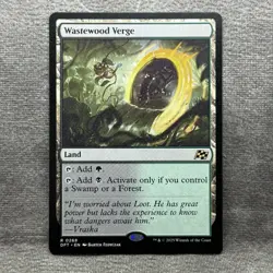 Wastewood Verge - Aetherdrift (DFT) #268 Non-Foil NM Pack Fresh MTG Land Card - Image 1