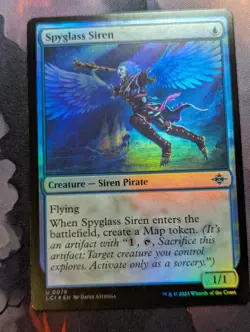 Spyglass Siren - LCI - 0078 - MTG - TCG Card - FOIL - Image 1