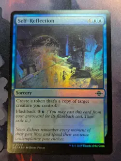 Self - Reflection - LCI - 0074 - MTG - TCG Card - FOIL - Image 1