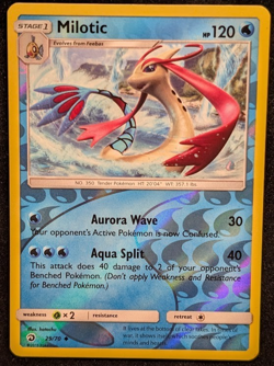Milotic 29/70 - Dragon Majesty Reverse Holo LP Pokemon TCG - Image 1