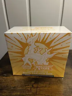 Brilliant Stars Pokemon Center Elite Trainer Box (Exclusive) Factory Sealed ETB 820650850066 - Image 1