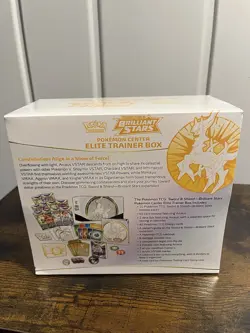 Brilliant Stars Pokemon Center Elite Trainer Box (Exclusive) Factory Sealed ETB 820650850066 - Image 3