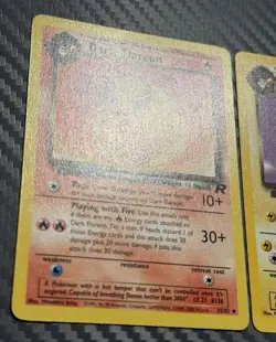 Pokemon Team Rocket Dark Jolteon 38/82 Dark Vaporeon 45/82 Dark Flareon 35/82 - Image 2