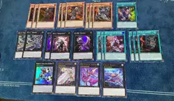 K9 Deck Core Justice Hunters Lupis Ripper Jokul N.As.h Knight & More Yugioh - Image 1