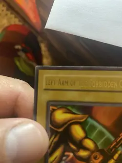 Yugioh Left Arm of the Forbidden One LOB-123 Ultra rare unlimited - Image 5