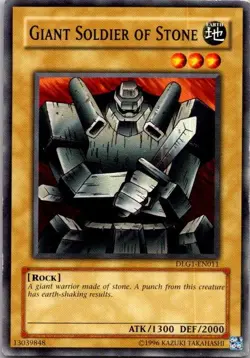 Giant Soldier of Stone Yugioh DLG1-EN011 LP - Image 1