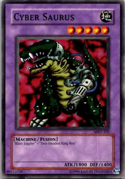 Cyber Saurus Yugioh MRD-105 LP - Image 1