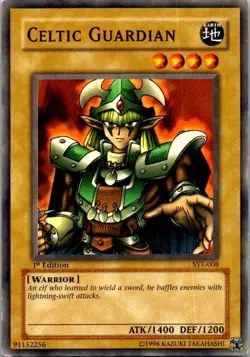 Celtic Guardian SYE-008 Starter Deck: Yugi Evolution 1st Edition Yugioh LP - Image 1