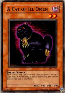 A Cat of Ill Omen Yugioh PGD-070 HP - Image 1
