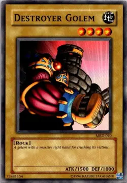 Destroyer Golem MRD-040 Yugioh LP - Image 1