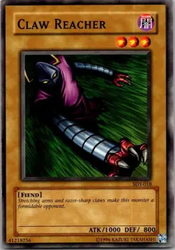 Claw Reacher Yugioh SDY-018 LP - Image 1