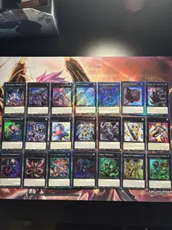 Yugioh! Generisches XYZ Lot - 21 Karten 1. Auflage, Platinum Secret Rare- DE/ENG - Image 1