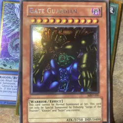 Yugioh 2002 Gate Guardian MRD Secret Rare - Image 2