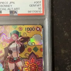One Piece Card SP ST02-007 C PSA10 Jewelry Bonney Japanese - Image 3