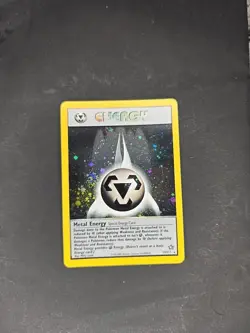 Metal Energy - 19/111 - Holo Rare Neo Genesis Set - Pokemon Card - Nm - Image 4