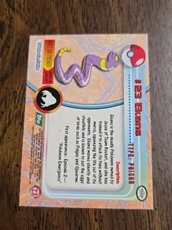 #23 Ekans - Pokemon Topps Card - Green Logo - Image 2