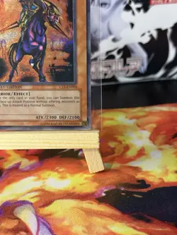 Swift Gaia the Fierce Knight Limited Edition Secret Rare Card CT1-EN004 LP/MP - Image 4