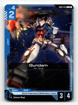Gundam Card Game Gundam GD01-013 - Newtype Rising - Image 1