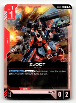 Gundam Card Game ZuOOT GD01-061 - Newtype Rising - Image 1