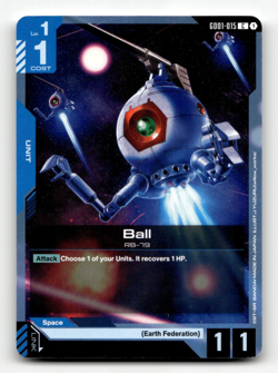 Gundam Card Game Ball GD01-015 - Newtype Rising - Image 1