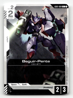 Gundam Card Game Beguir-Pente GD01-084 - Newtype Rising - Image 1