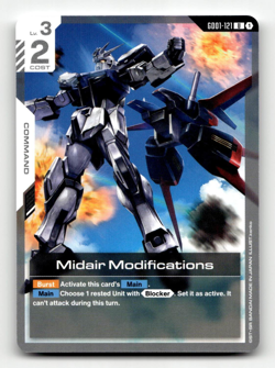 Gundam Card Game Midair Modifications GD01-121 - Newtype Rising - Image 1