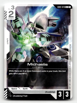 Gundam Card Game Michaelis GD01-076 - Newtype Rising - Image 1