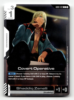 Gundam Card Game Covert Operative GD01-122 - Newtype Rising - Image 1