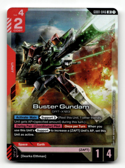 Gundam Card Game Buster Gundam GD01-046 - Newtype Rising - Image 1