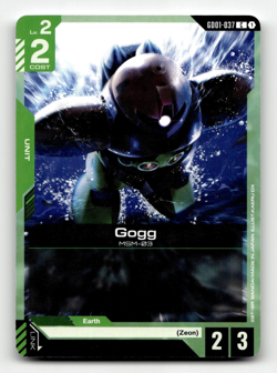 Gundam Card Game Gogg GD01-037 Newtype Rising - Image 1
