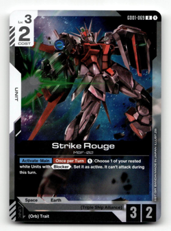 Gundam Card Game Strike Rouge GD01-069 - Newtype Rising - Image 1