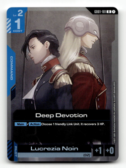 Gundam Card Game Deep Devotion GD01-101 - Newtype Rising - Image 1